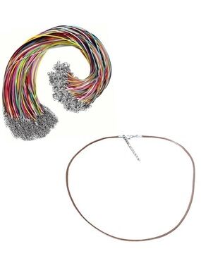 🔴 5 for $10 ONE Lighter Brown Hemp Rope Necklace for Jewelry Making